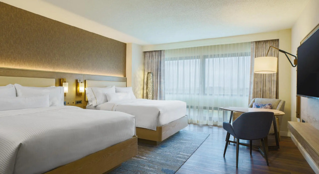 Четырёхместный номер Standard The Westin OHare