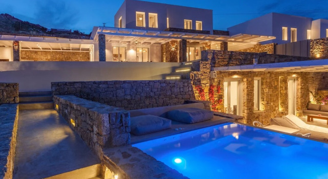 Вилла Grand Anarina Villas Mykonos Elia Beach