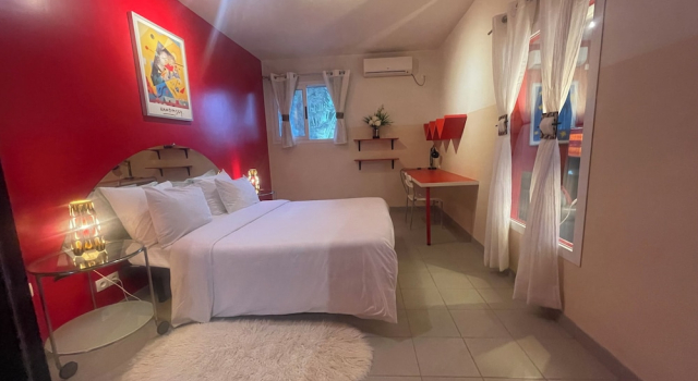 Четырёхместный семейный номер Standard с 2 комнатами с видом на море Maison dhôtes villa Anna Dakar