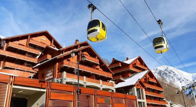 Nice Apartment With a Dishwasher in the Center of Vaujany