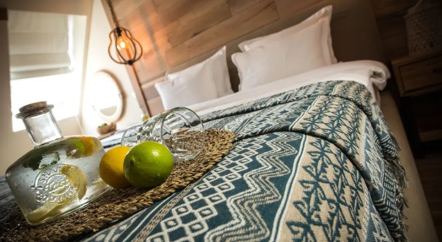 Двухместный номер Deluxe с балконом и с видом на сад Blu Bay Hotel Sozopol