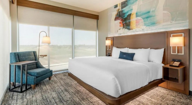 Люкс с красивым видом из окна Holiday Inn Express Bettendorf - Davenport NE by IHG