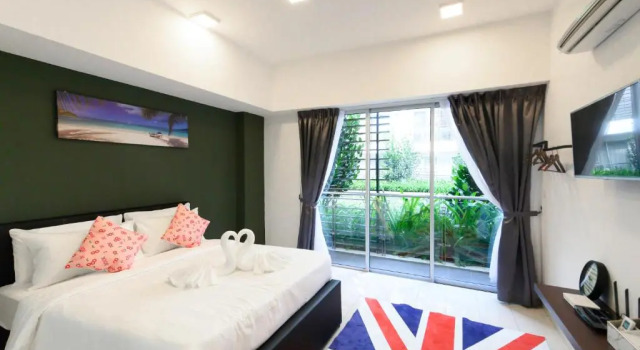 Апартаменты c 1 комнатой Aeropod  5 mins to Airport 10 mins to KK city