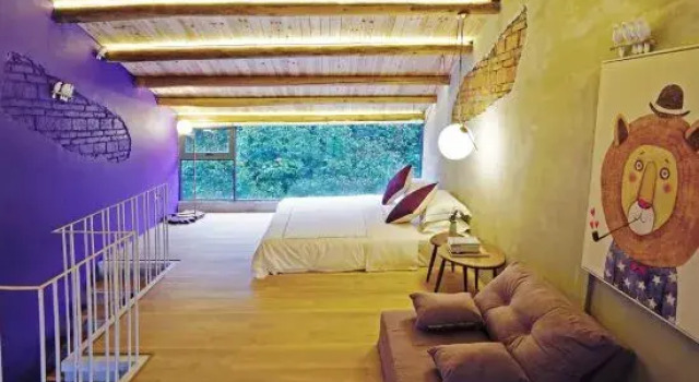 Люкс Wuyishan Hongpao Xunyou Tea Space Aesthetics Holiday Mountain Residence
