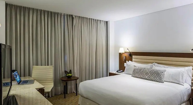 Кровать в общем номере Hotel Chico Parque 93 By OxoHotel