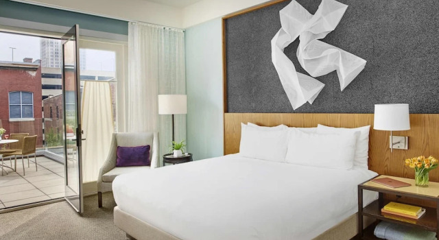 Номер Standard с балконом 21c Museum Hotel Louisville