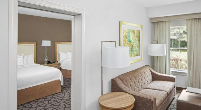 Четырёхместный люкс с 2 комнатами Residence Inn by Marriott West Orange