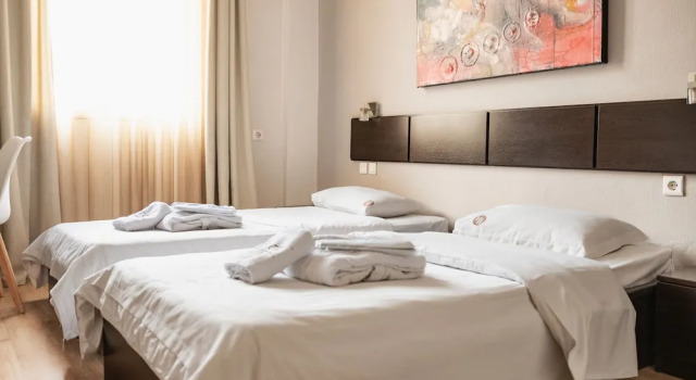 Двухместный номер Economy с балконом Hotel Ilisia