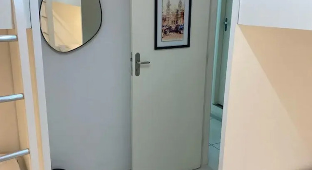 Кровать в общем номере (мужской номер) AFS LOFT HOSTEL Aracaju