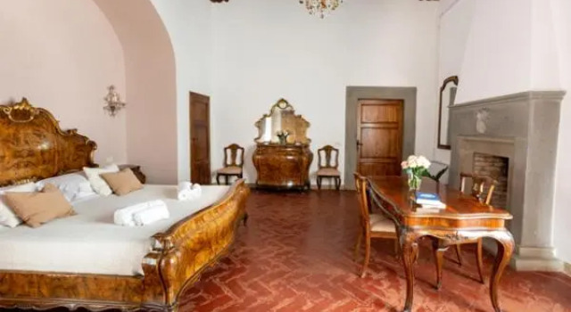 Апартаменты Deluxe с видом на сад Castello Vicchiomaggio