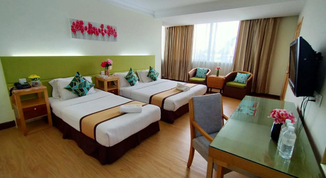 Семейный номер Deluxe Tang Dynasty Hotel