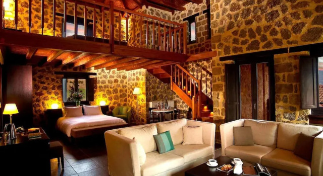 Семейный люкс с видом на горы Pliadon Gi Mountain Resort & Spa