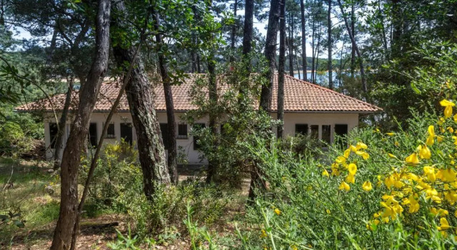 Коттедж Villa Le Menez Avec Vue Sur Le Lac Marin Pour 10 Personnes