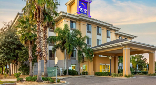 Sleep Inn & Suites Jacksonville West, 预订 酒店 杰克逊维尔 佛罗里达州