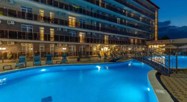 Hotel Poseidon-4, Забронировать Отель Отели Побережья Анапы с парковкой, Парковка