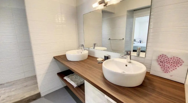 Beautiful suite S7, pool, sea view, Pinel Island, Rezerwuj Apartament Hotele w Cul de Sac z basenem, Basen