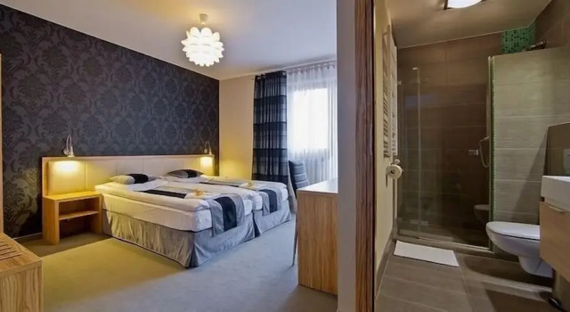 Номер Deluxe Silverton -sauna,jacuzzi,mini siłownia,bar sezonowy, przyjazny rodzinom