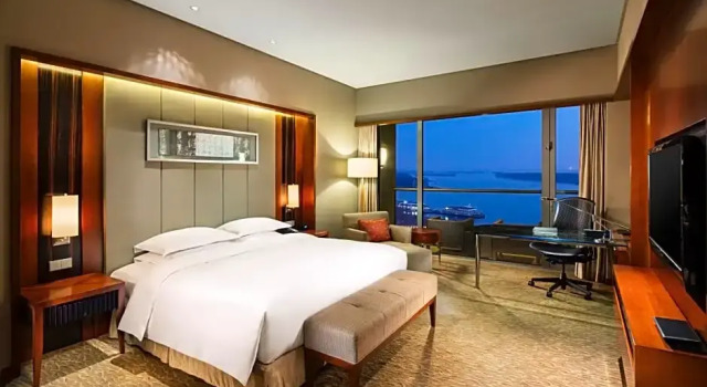 Двухместный номер Deluxe с видом на реку Hilton Nanjing Riverside