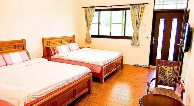 Четырёхместный номер Comfort Recreation Garden B&B