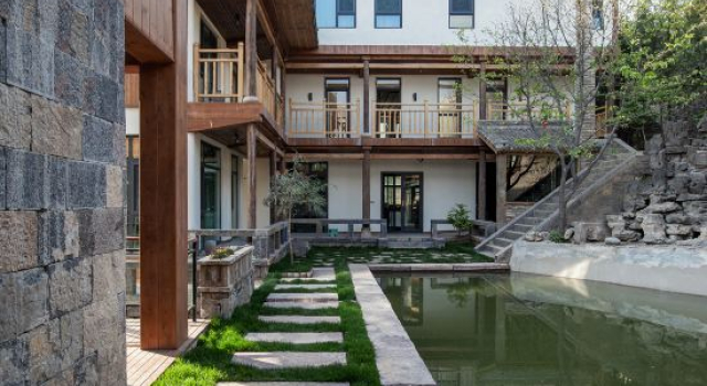 Yuntaishan Puju Lakeside Homestay, Reserva ahora Hotel Hoteles en Jiaozuo con piscina, Piscina