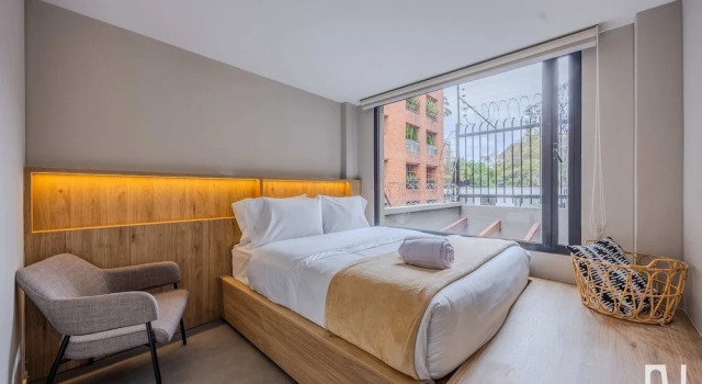 NOK Elegant 3BR Stay With Balcony at Bogota, Забронировать Апартаменты/квартира Богота Колумбия, рядом с Fanny Mikey National Theatre