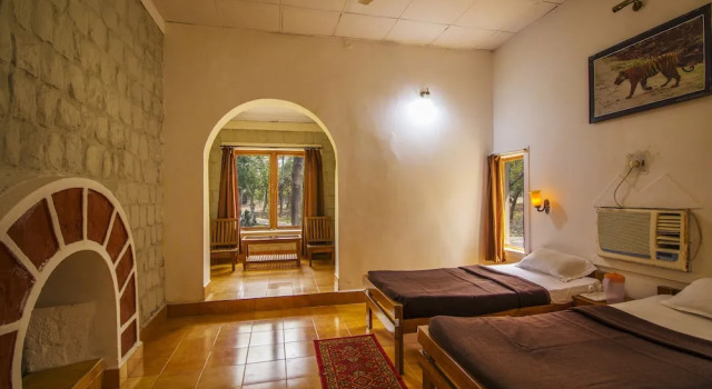 Двухместный коттедж Deluxe Jungle King Resort