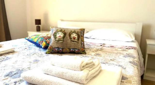 Четырёхместный номер Standard с балконом B&B Ercole Agrigento
