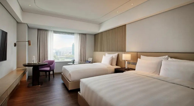 Двухместный семейный номер Deluxe Lotte Hotel World