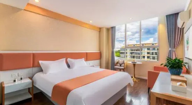 Двухместный номер Deluxe Jiangye  Chain  Garden  in  Dianchi  Resort,Kunming