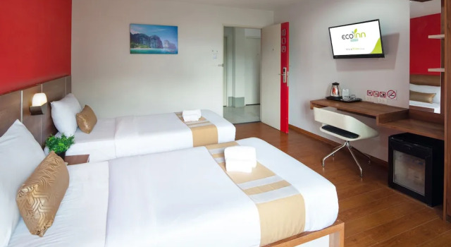 Двухместный номер Deluxe с видом на город Eco Inn Prime Trang