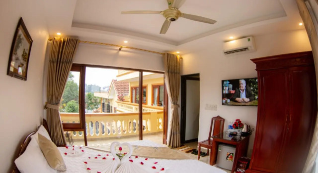 Двухместный номер Deluxe с видом на бассейн Lys Homestay