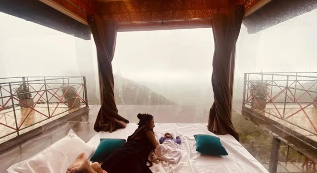 Люкс с балконом Vayalada View Point resort