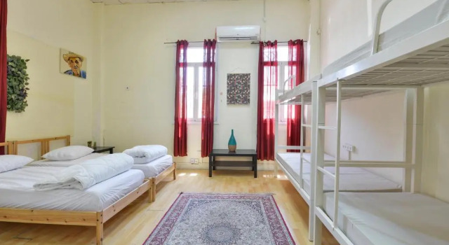 Четырёхместный номер Standard Rogers Hostel Tel Aviv