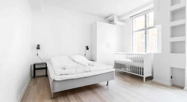 120m2 Apartment in Nyhavn, Забронировать Апартаменты/квартира Кристиансхавн Копенгаген, рядом с Марморкиркен (Мраморная церковь)