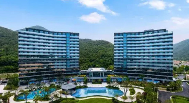 Xiangshan qicai wan Hotel (Songlan Mountain Scenic Area), Prenota Hotel Hotel a Ningbo con piscina, Piscina