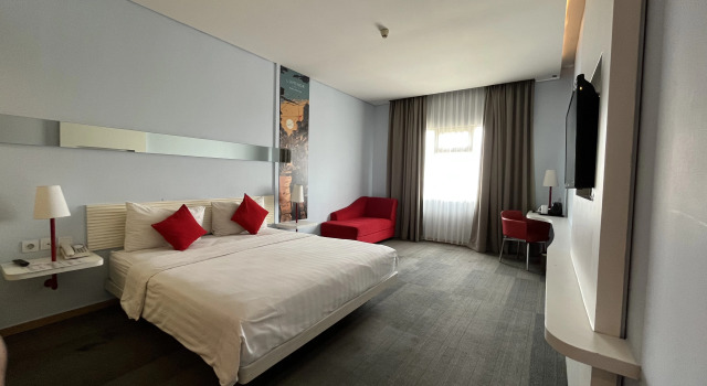 Двухместный полулюкс с видом на город Luminor Hotel Metro Indah Bandung