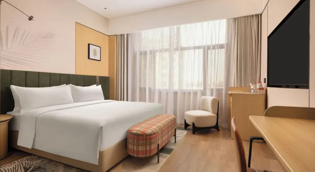Двухместный номер Standard Hilton Garden Inn Songyuan Ningjiang