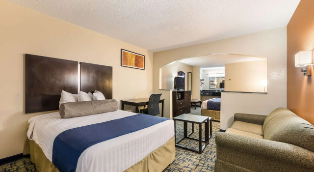 Двухместный люкс SureStay Hotel by Best Western Meridian