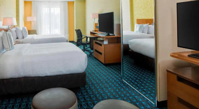 Двухместный люкс Fairfield Inn & Suites by Marriott Bridgewater Branchburg/Somerville
