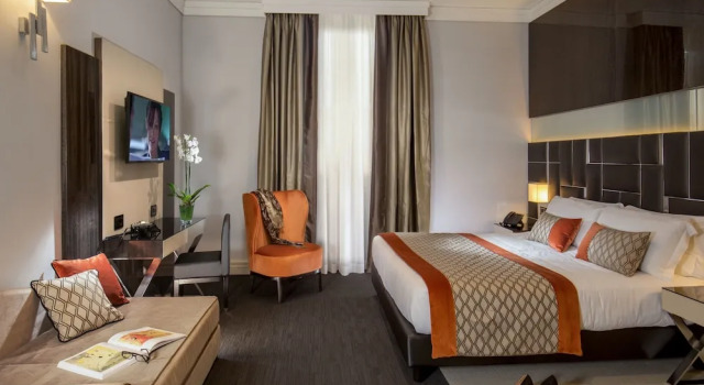 Двухместный номер Deluxe Hotel Gioberti