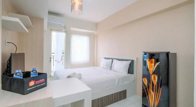 Well Designed and Comfy Studio at Podomoro Golf View Apartment, Rezervovat Apartmán Depok West Java