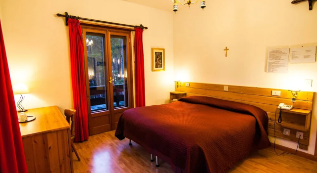 Двухместный номер Standard с балконом Hotel Garnì Mille Pini