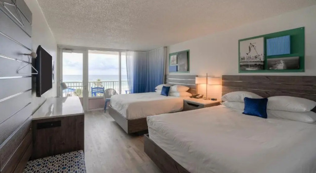 Четырёхместный номер Standard с видом на залив The Island Resort at Fort Walton Beach