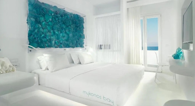 Двухместный номер Deluxe с видом на море Mykonos Bay Resort & Villas