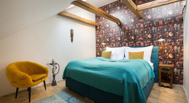 Habitación De lujo Old Town Boho Chic Attic