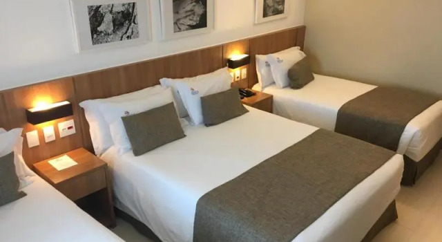 Четырёхместный номер Standard с балконом и oceanfront Riale Brisa Barra