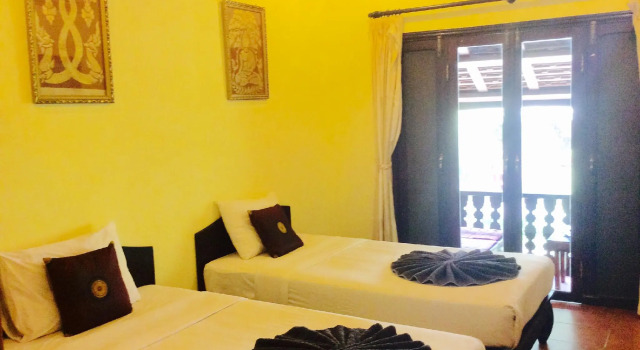 Standard Casal quarto varanda Phasith Guesthouse