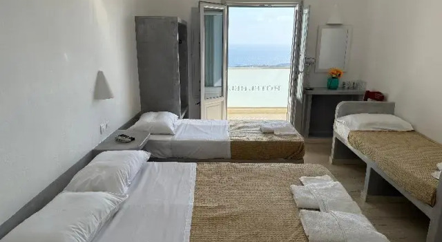Семейный номер Standard с балконом и с видом на море Hotel Hellas
