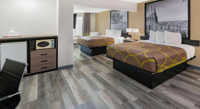 Standard Vierer Zimmer Super 8 by Wyndham Amarillo West