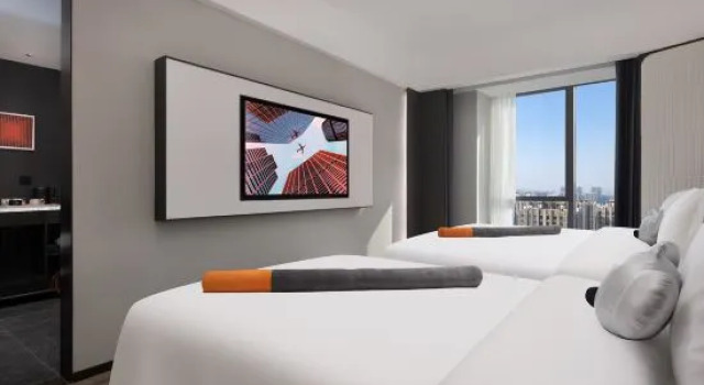 Трёхместный семейный люкс DoALand LAB Hotel (Changsha Financial Center Chazishan Subway Station)